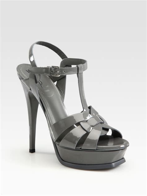 ysl sandals saks|ysl platform sandals.